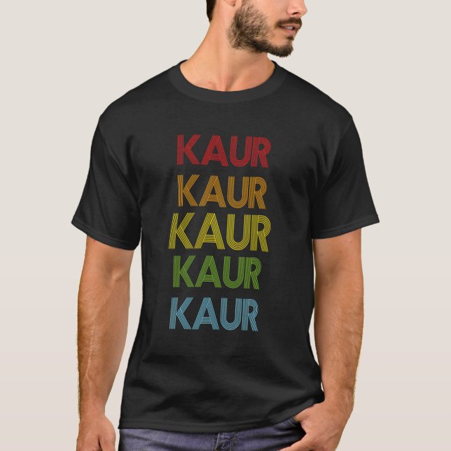 Camiseta Nombre de Kaur (Anverso)