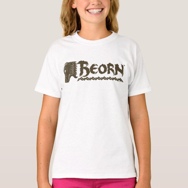 Camiseta Nombre de la cabeza del oso BEORN™ (Anverso)