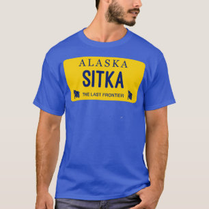 Camiseta Nombre de la ciudad de la placa de matrícula de Si