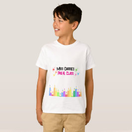 Camiseta Nombre de la clase del profesor - Niños