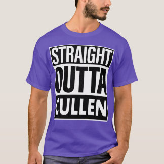 Camiseta Nombre de la cola Directa Saliente Cullen