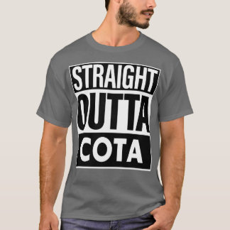 Camiseta Nombre De La Cota Directa Fuera De La Cota