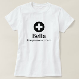 Camiseta Nombre de la enfermera personalizada