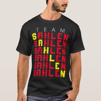 Camiseta Nombre de la etiqueta de Team Sahlen