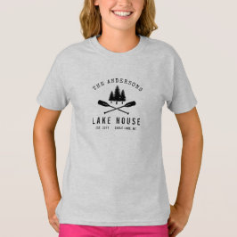 Camiseta Nombre de la familia de los árboles del barco de l