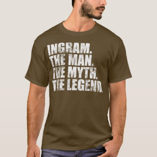 Camiseta Nombre de la familia Ingram Ingram apellido Ingram