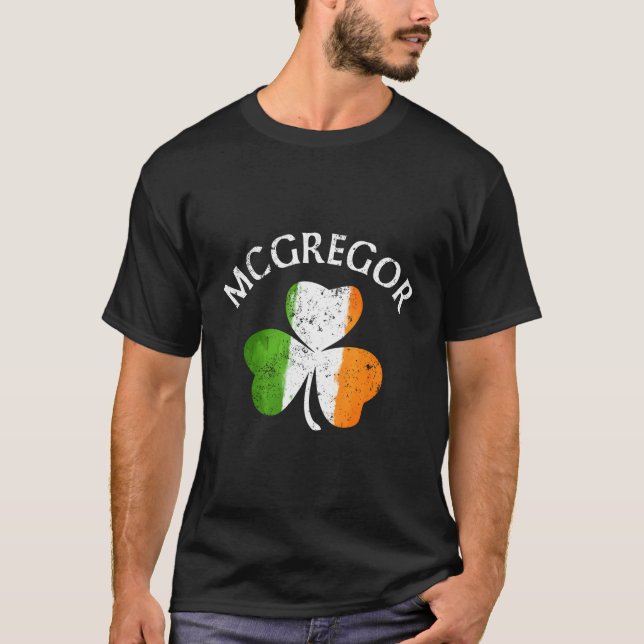 Camiseta Nombre de la familia irlandesa Mcgregor (Anverso)