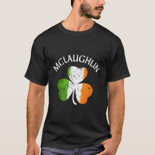 Camiseta Nombre de la familia irlandesa Mclaughlin