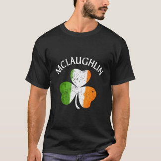 Camiseta Nombre de la familia irlandesa Mclaughlin