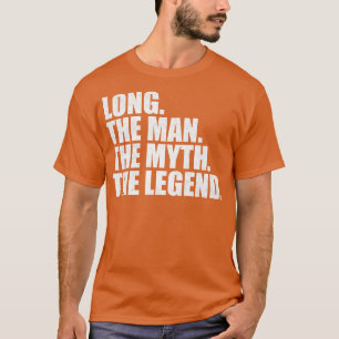 Camiseta Nombre de la familia Long Long Nombre largo apelli