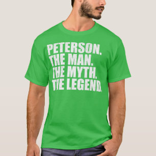 Camiseta Nombre de la familia Peterson Peterson Apellido Pe
