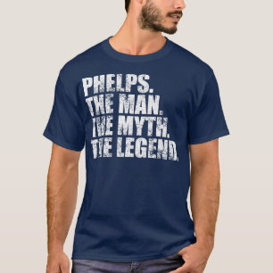 Camiseta Nombre de la familia Phelps Nombre de ayuda apelli