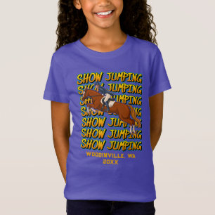 Camiseta Nombre de la fecha de la ubicación del evento del 