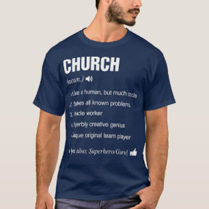Camiseta Nombre de la Iglesia Definición Significado Famil