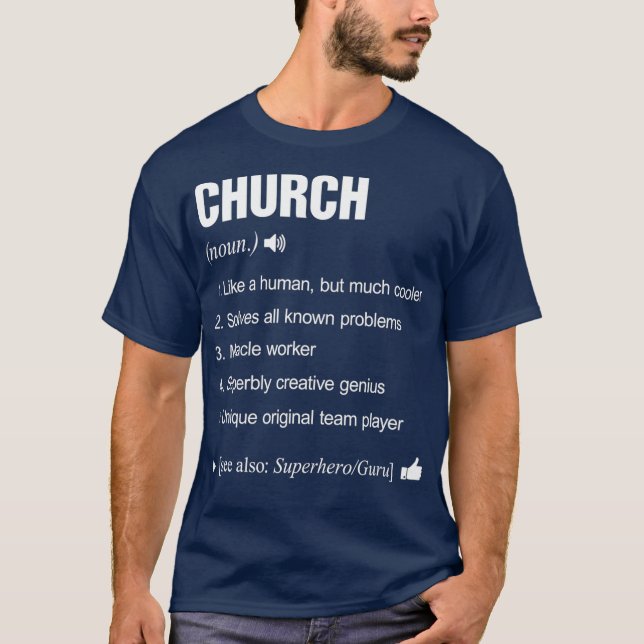 Camiseta Nombre de la Iglesia Definición Significado Famili (Anverso)