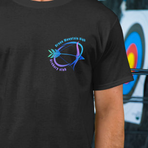 Camiseta Nombre de la Liga de Clubes de la Escuela de Arque