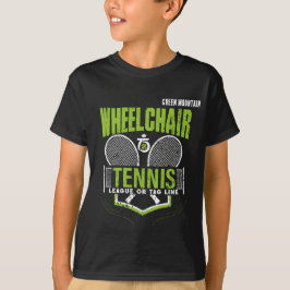 Camiseta Nombre de la Liga Personalizada de Clubes de Tenis