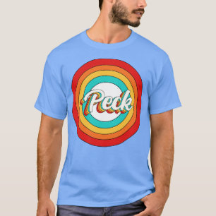 Camiseta Nombre de la marca Shirt Vintage Peck Circle