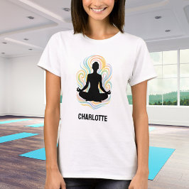 Camiseta Nombre de la pose del yoga