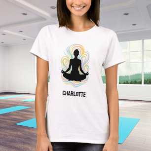 Camiseta Nombre de la pose del yoga