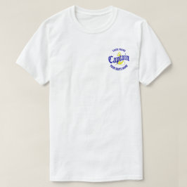 Camiseta Nombre de los yates y capitán del barco
