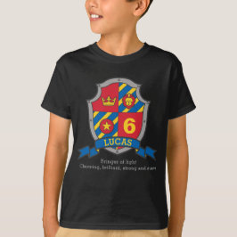 Camiseta Nombre de Lucas que significa escudo de caballeros