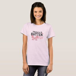 Camiseta Nombre de mariposa personalizado T-Shirt