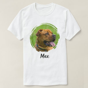 Camiseta Nombre de Mascota Personalizado & Foto   Persona d