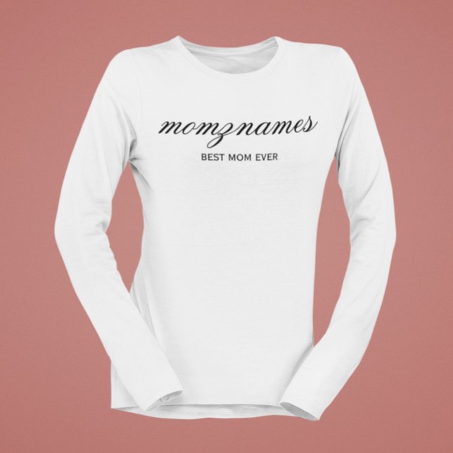 Camiseta Nombre de mejor caligrafía de mamá de todos los ti (Subido por el creador)