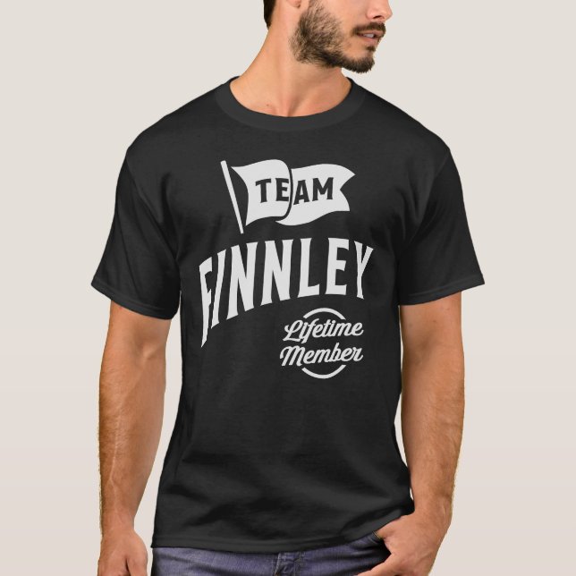 Camiseta Nombre de miembro de la vida de Team Finnley Finnl (Anverso)