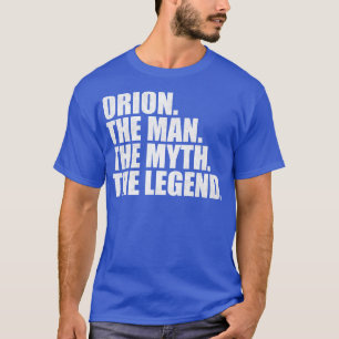 Camiseta Nombre de Orion Nombre Orion Nombre dado