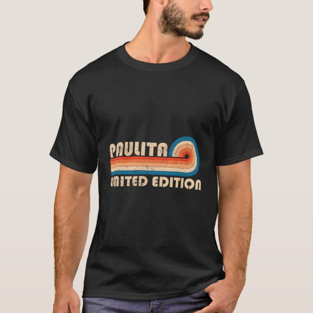Camiseta Nombre de Paulita Personalizado (Anverso)