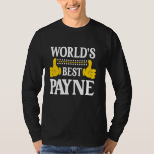 Camiseta Nombre de Payne Funny Team Family Apellido World