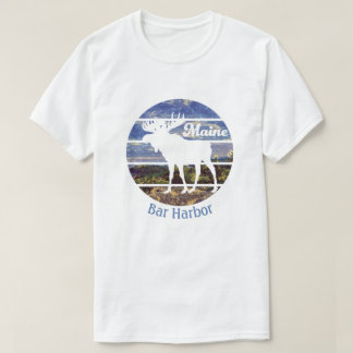 Camiseta Nombre de pueblo principal de Moose Personalizado 
