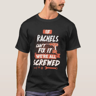 Camiseta Nombre de RACHELS, escudo de nombre de familia RAC