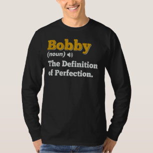 Camiseta Nombre de regalo de Bobby Nombre de cumpleaños per