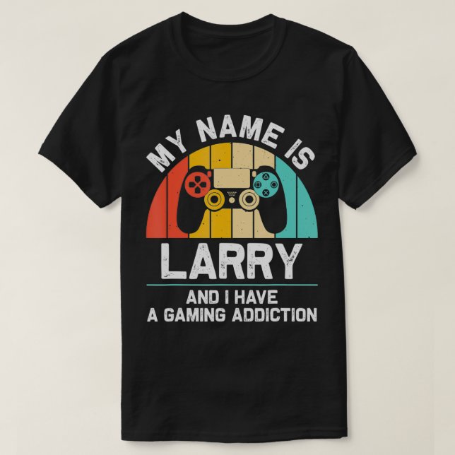 Camiseta Nombre de regalo de LARRY Personalizado Funny Gami (Diseño del anverso)