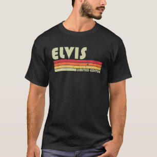 Camiseta Nombre de regalo ELVIS Personalizado Funny Retro V