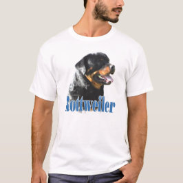 Camiseta Nombre de Rottweiler