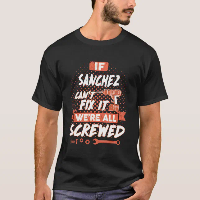 Camiseta Nombre de SANCHEZ, escudo del apellido SANCHEZ