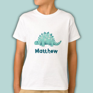 Camiseta Nombre de Stegosaurus para Niños