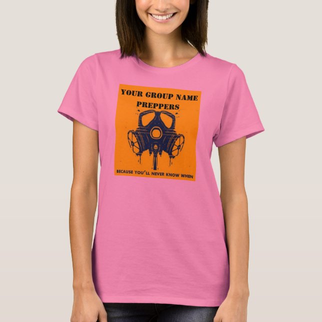 CAMISETA NOMBRE DE SU GRUPO (Anverso)