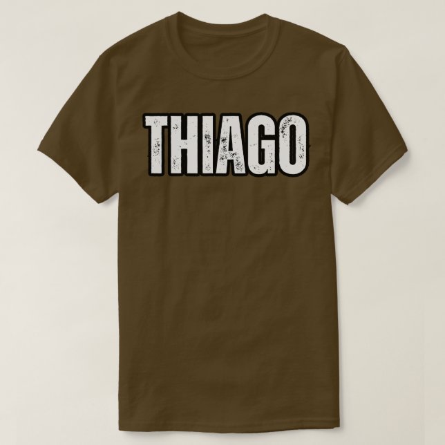 Camiseta Nombre de Thiago Regalo Aniversario de Fiesta de C (Diseño del anverso)