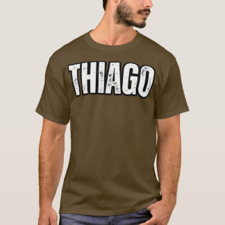 Camiseta Nombre de Thiago Regalo Aniversario de Fiesta de C