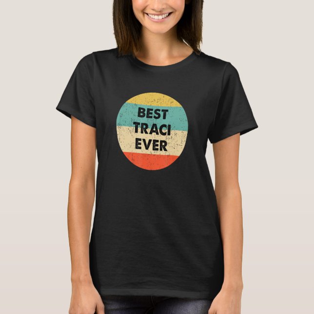 Camiseta Nombre de Traci (Anverso)