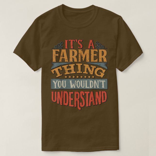 Camiseta Nombre del agricultor (Diseño del anverso)