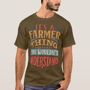 Camiseta Nombre del agricultor