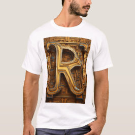 Camiseta Nombre del alfabeto R