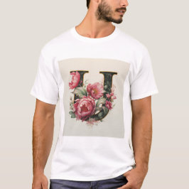 Camiseta Nombre del alfabeto U