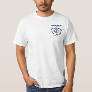 Camiseta Nombre del barco personalizado y Anclaje náutico d